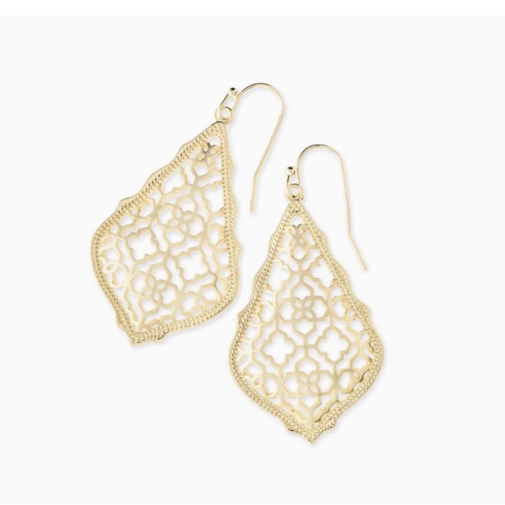 Addie gold drop earrings